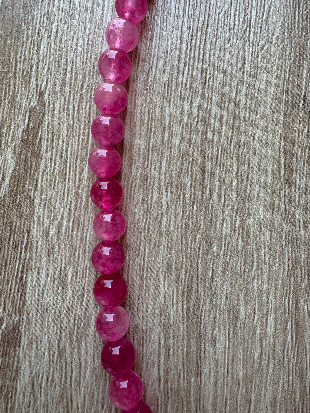 Collana Agata fucsia Heart