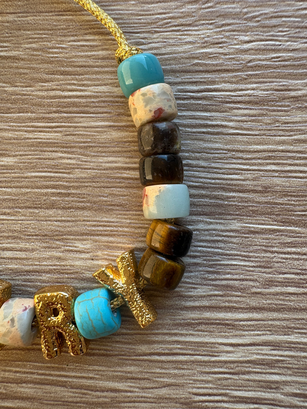 Bracciale beads nome