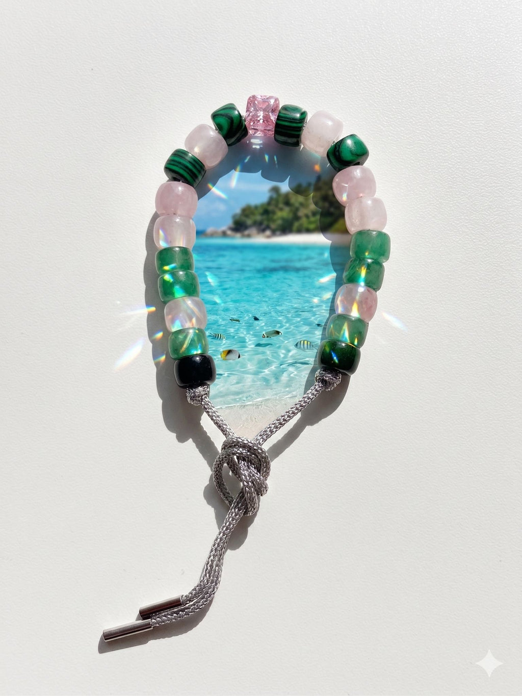 Bracciale beads colorati