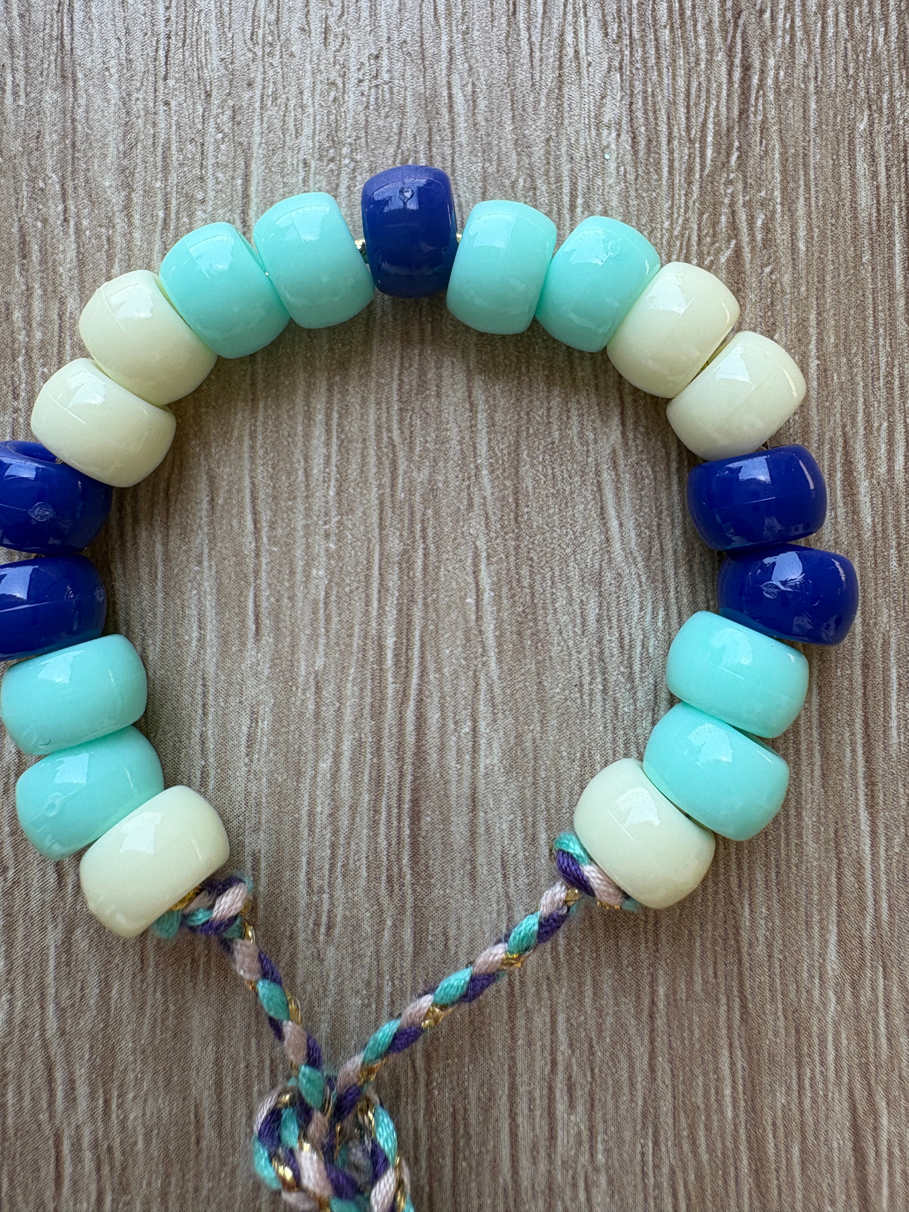 Bracciale beads in perline