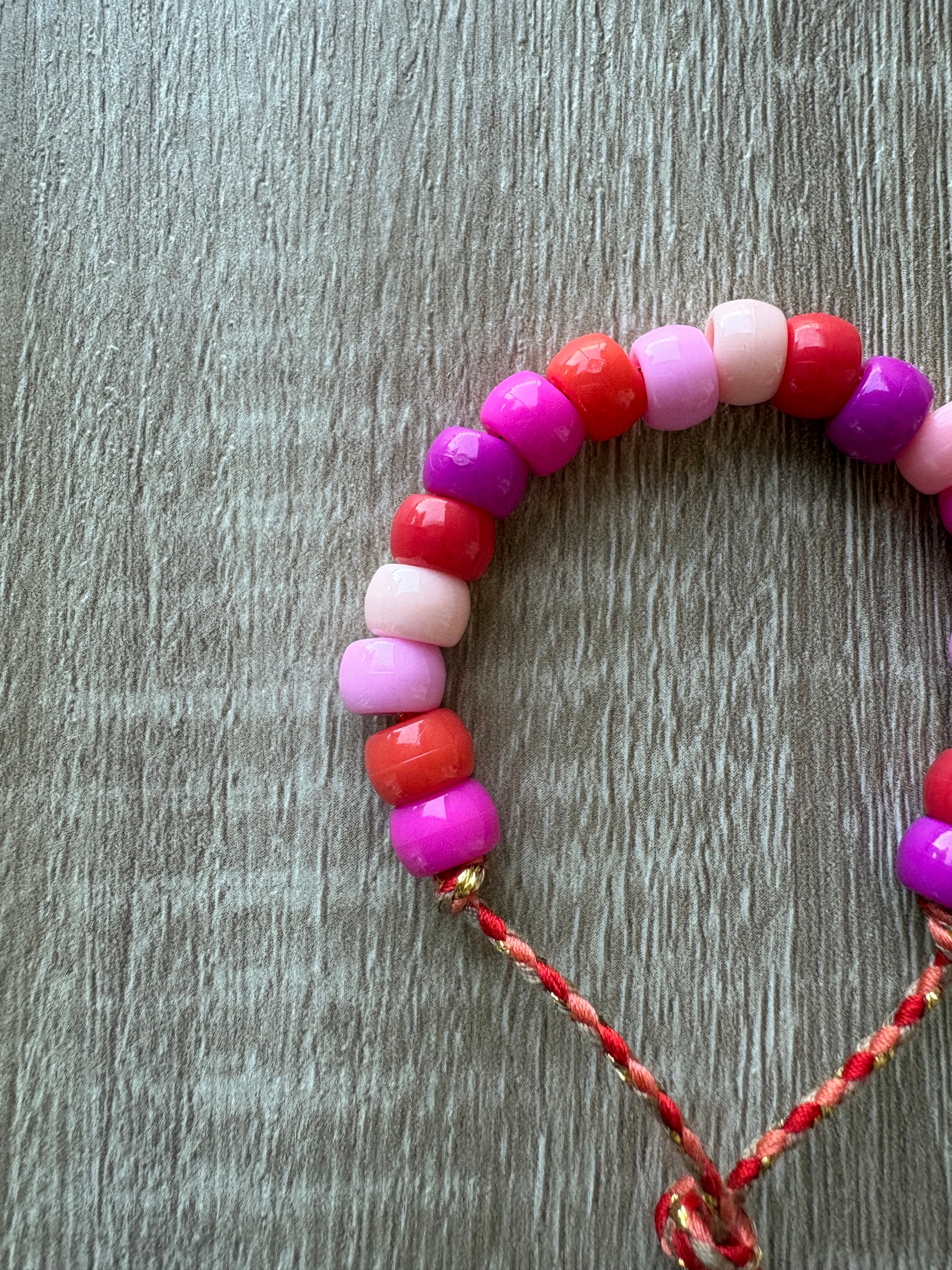 Bracciale beads perline maxi