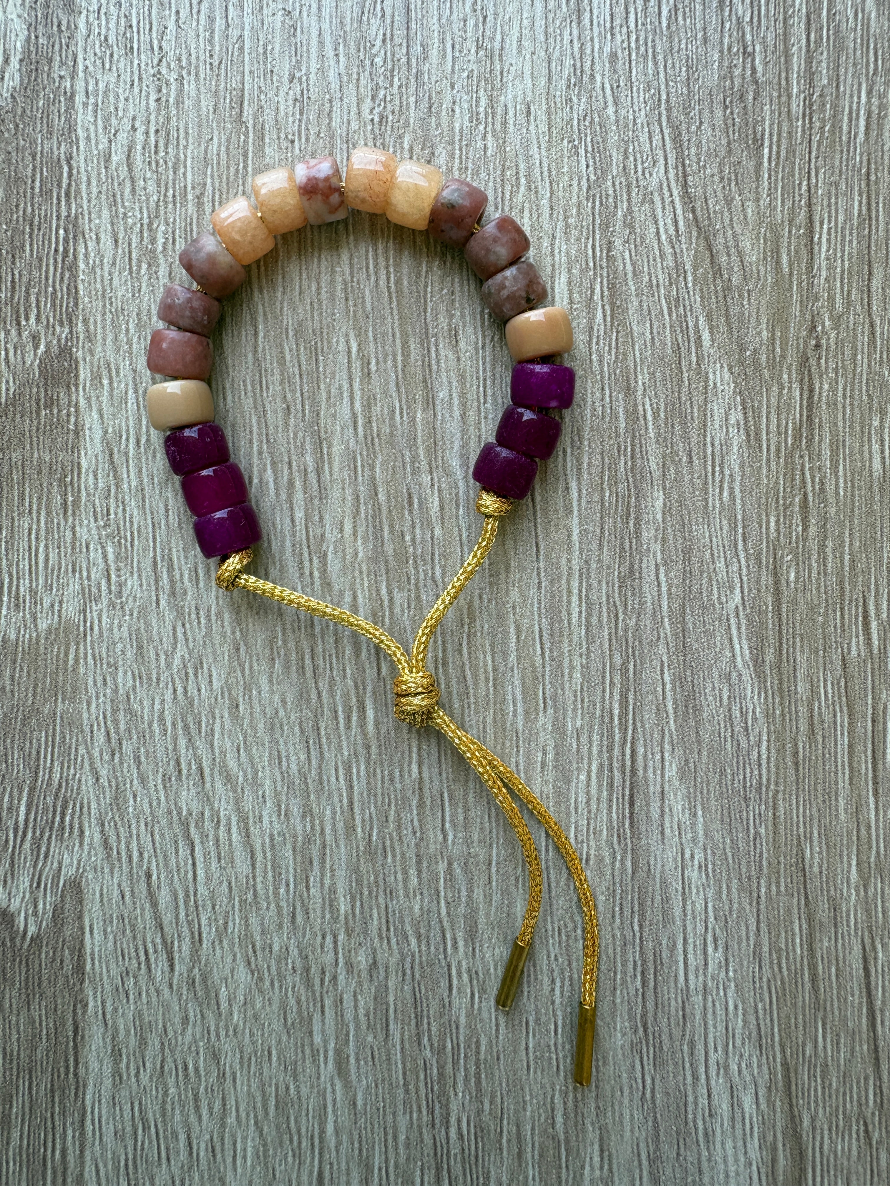 Bracciale beads colorati
