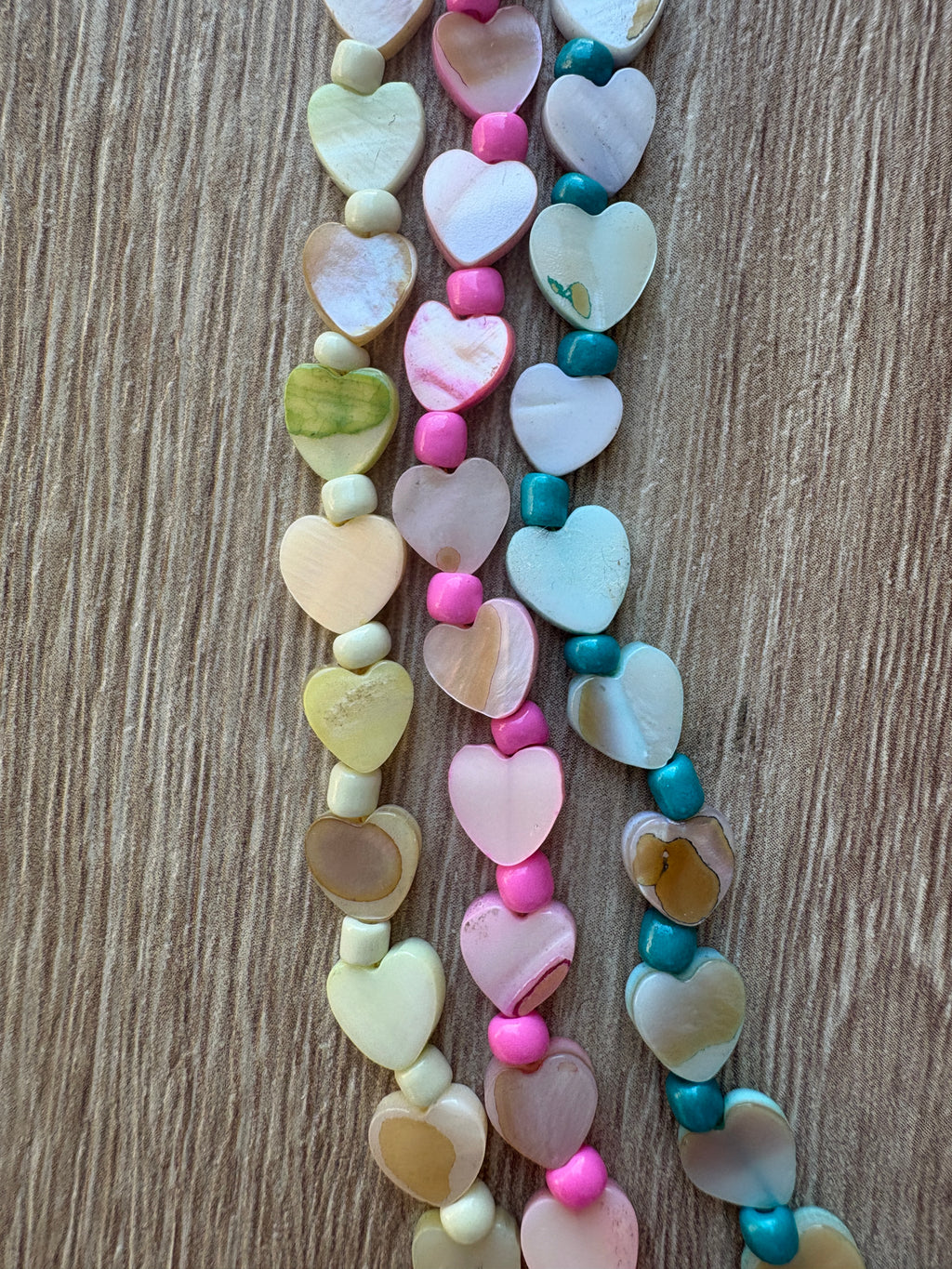 Collana triple hearts