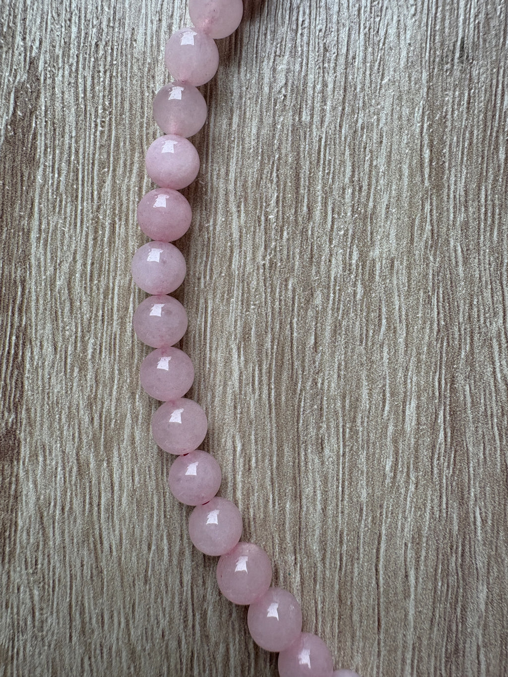 Collana quarzo rosa