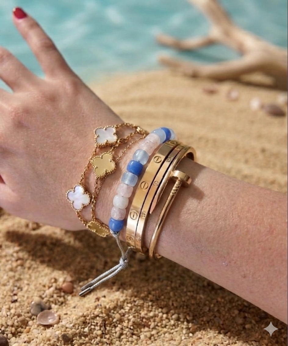 Bracciale beads colorati