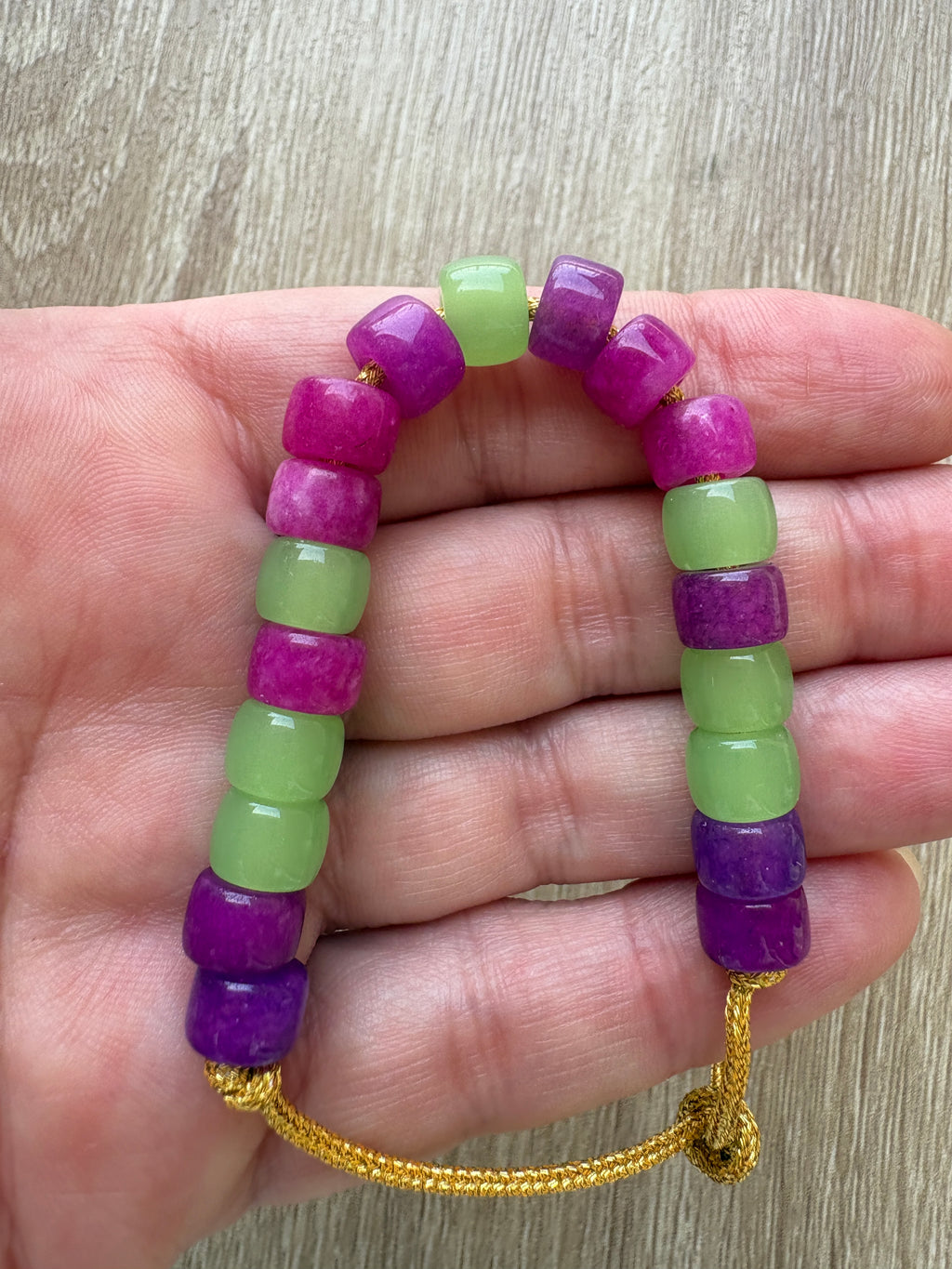 Bracciale beads colorati