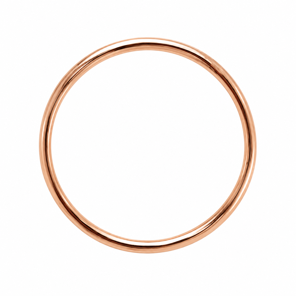 Anello sottile rose gold