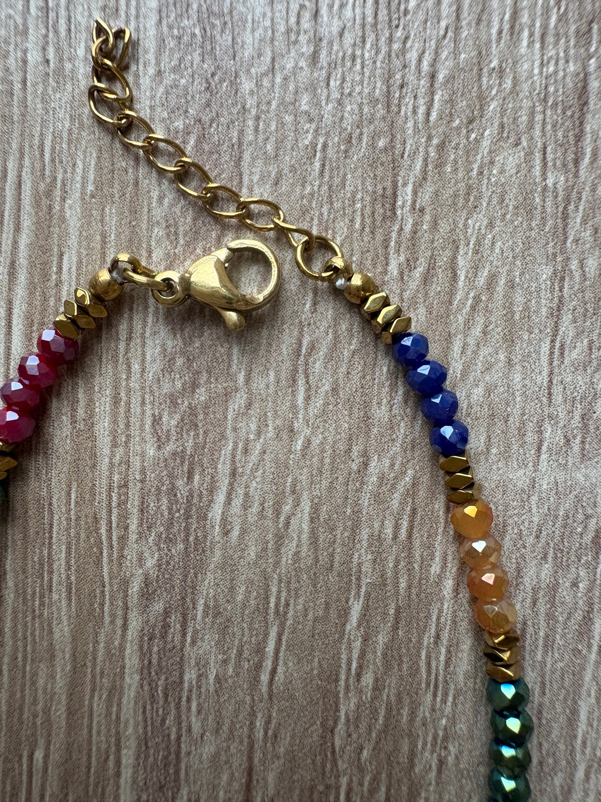 Bracciale cristalli e pietre due