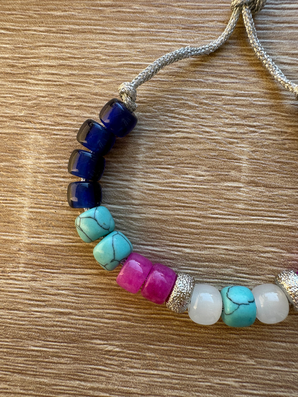 Bracciale beads colorati