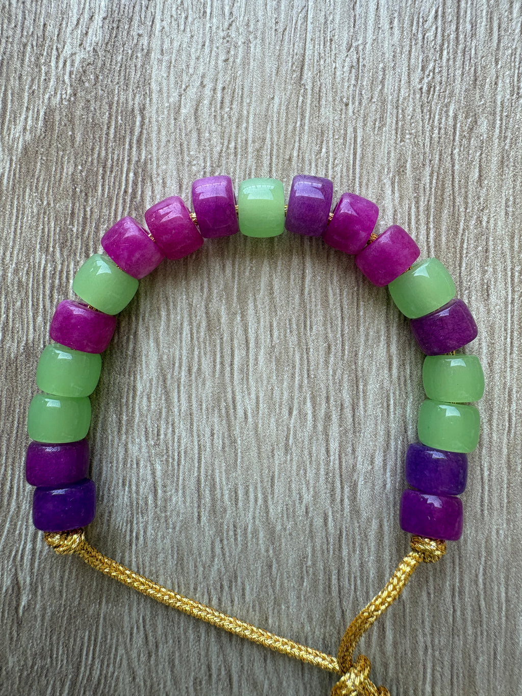 Bracciale beads colorati