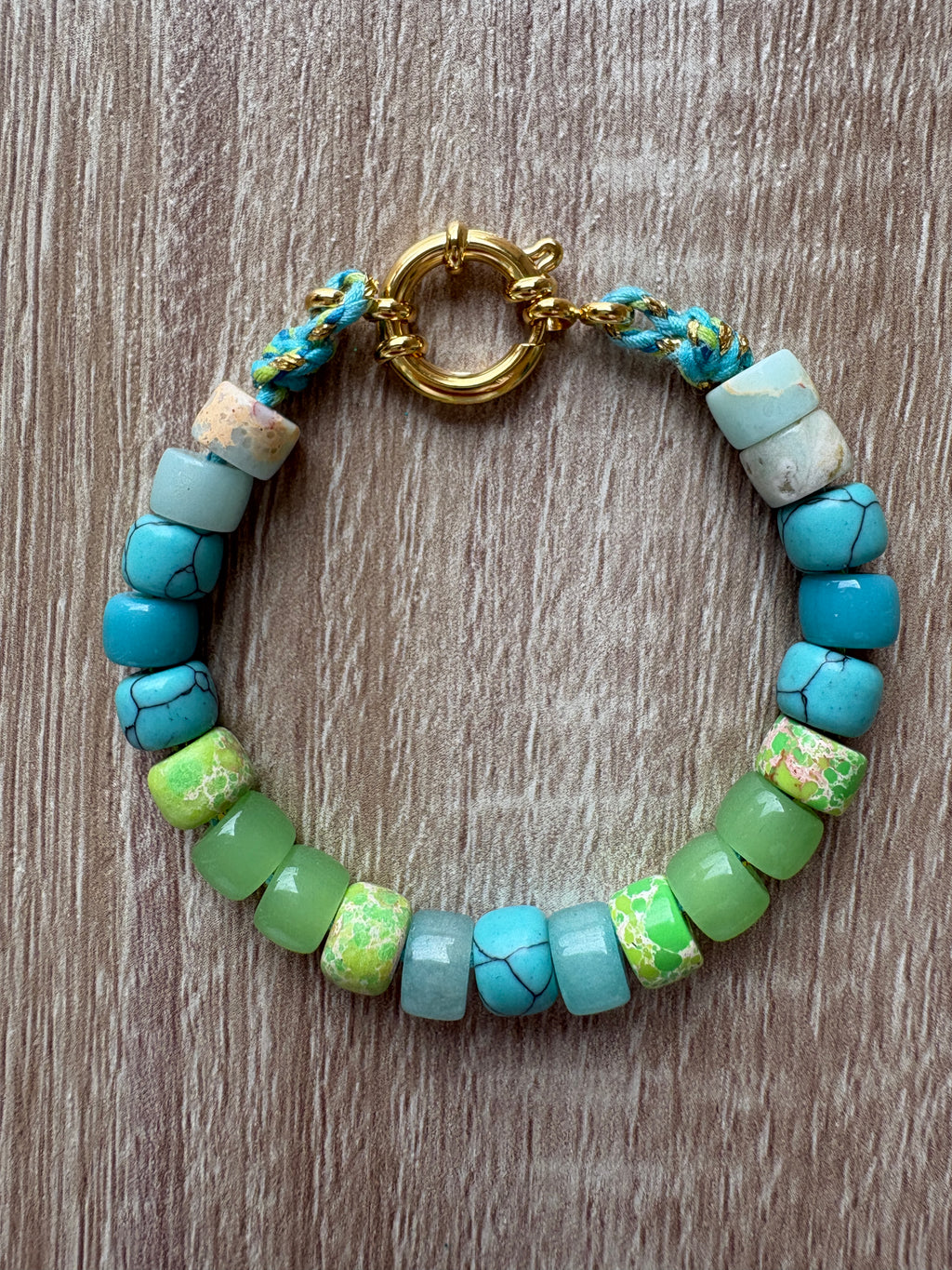 Bracciale beads colorati