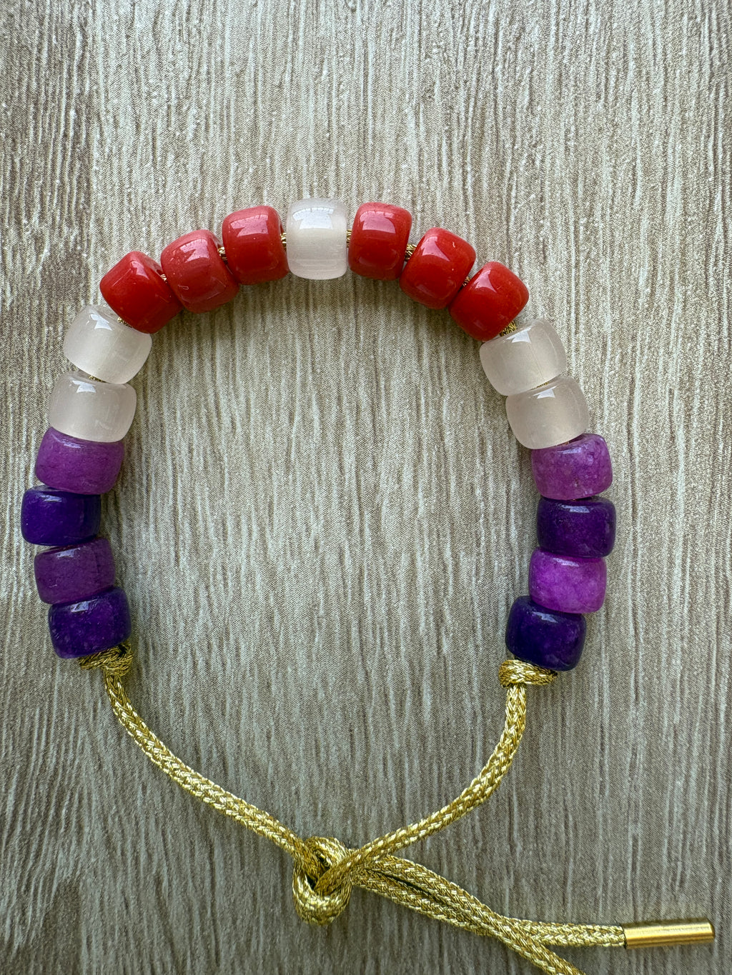 Bracciale beads colorati