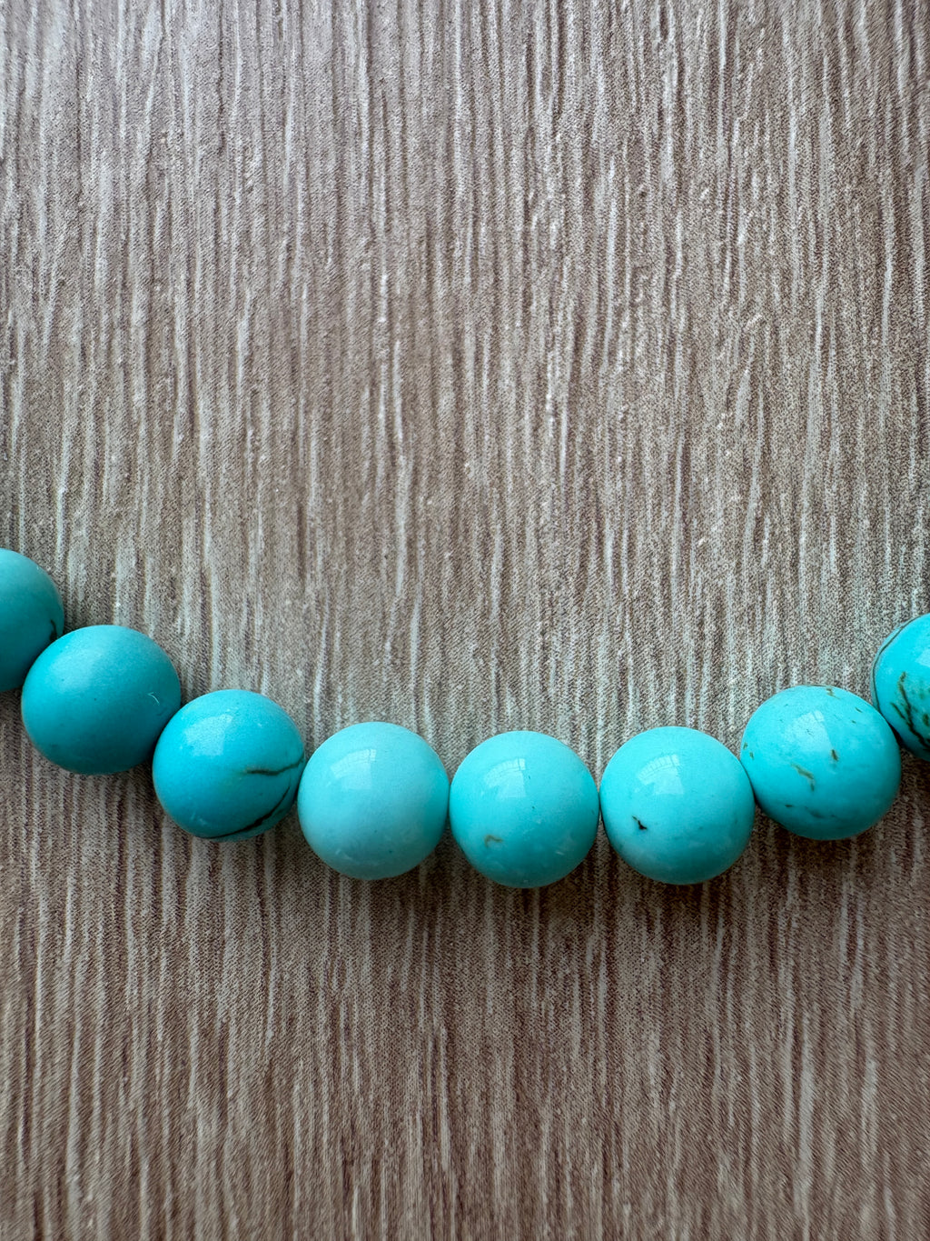 Collana elastica turchese