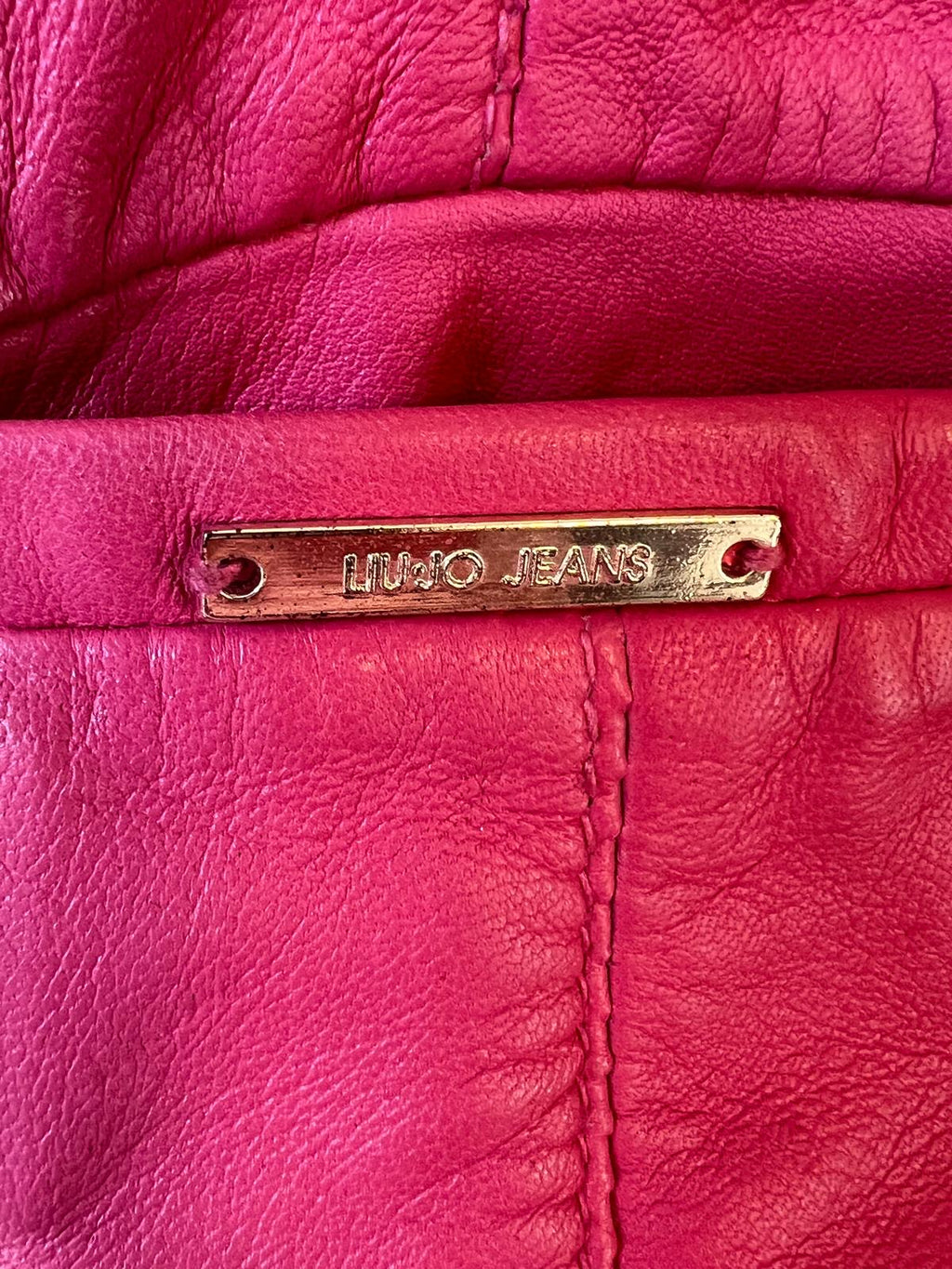 Giacca pelle Liu jo