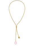 Collana saliscendi rosa