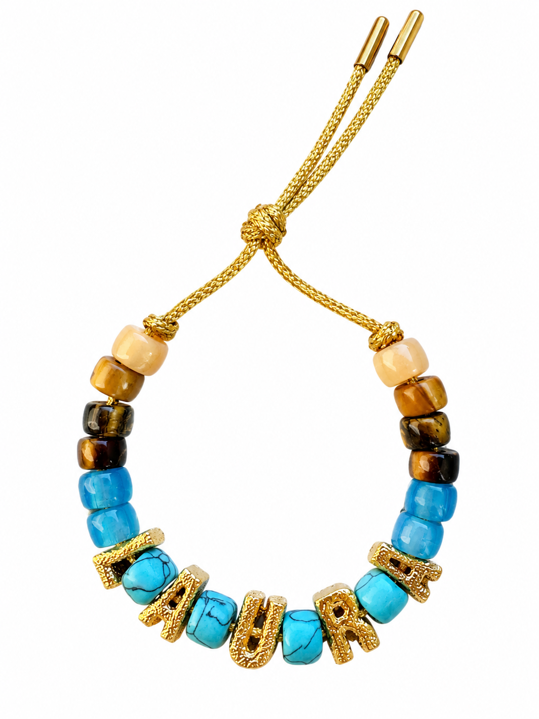 Bracciale beads con nome