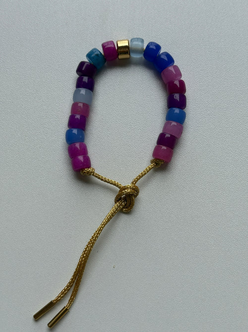 Bracciale beads colorati