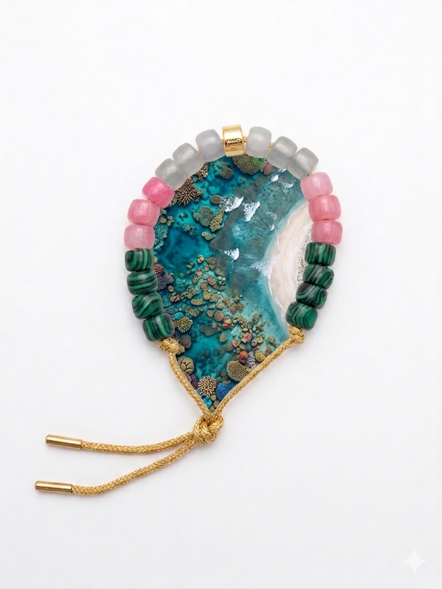 Bracciale beads colorati (Copia)