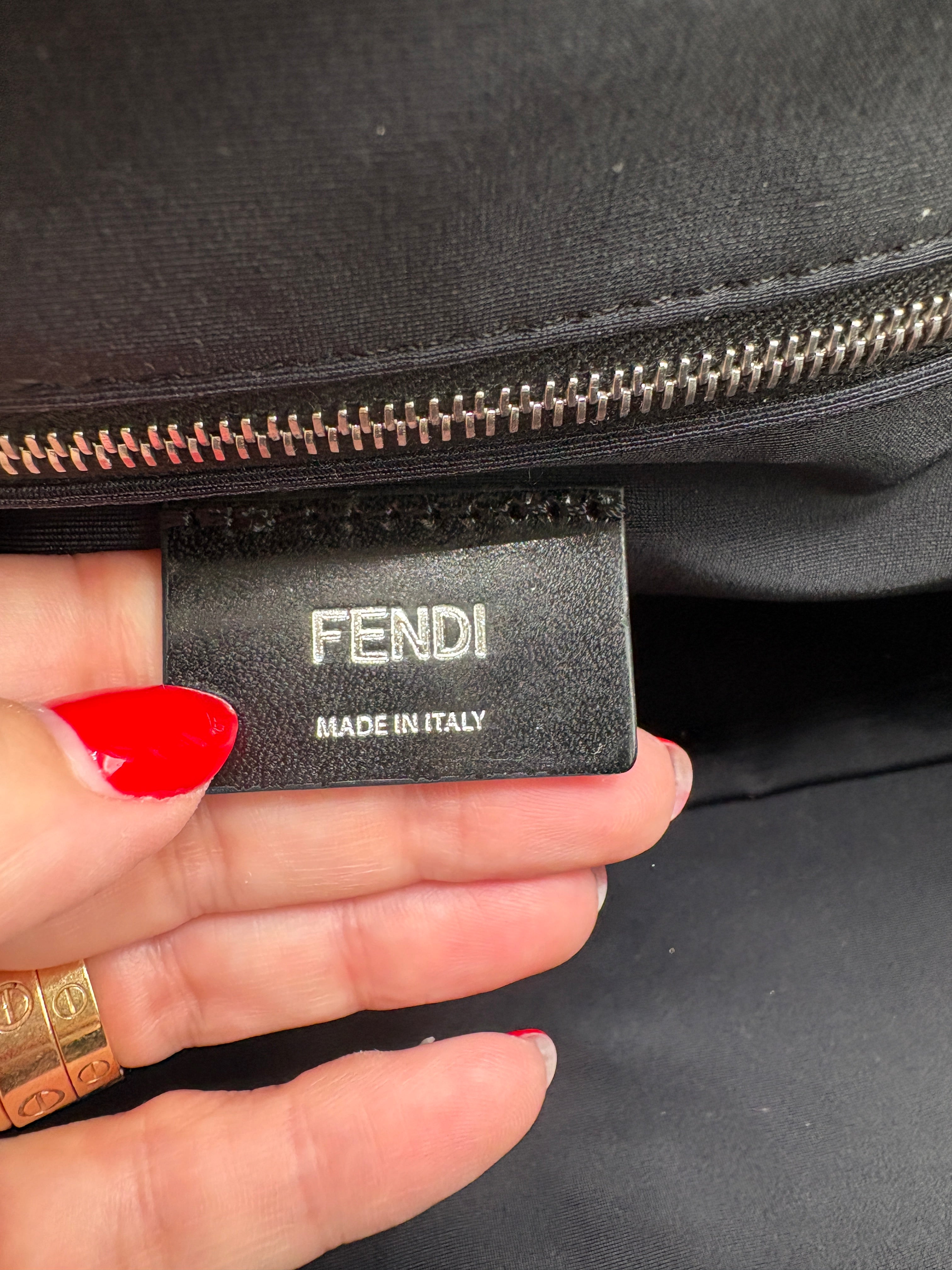 Fendi baguette jaquard vertigo