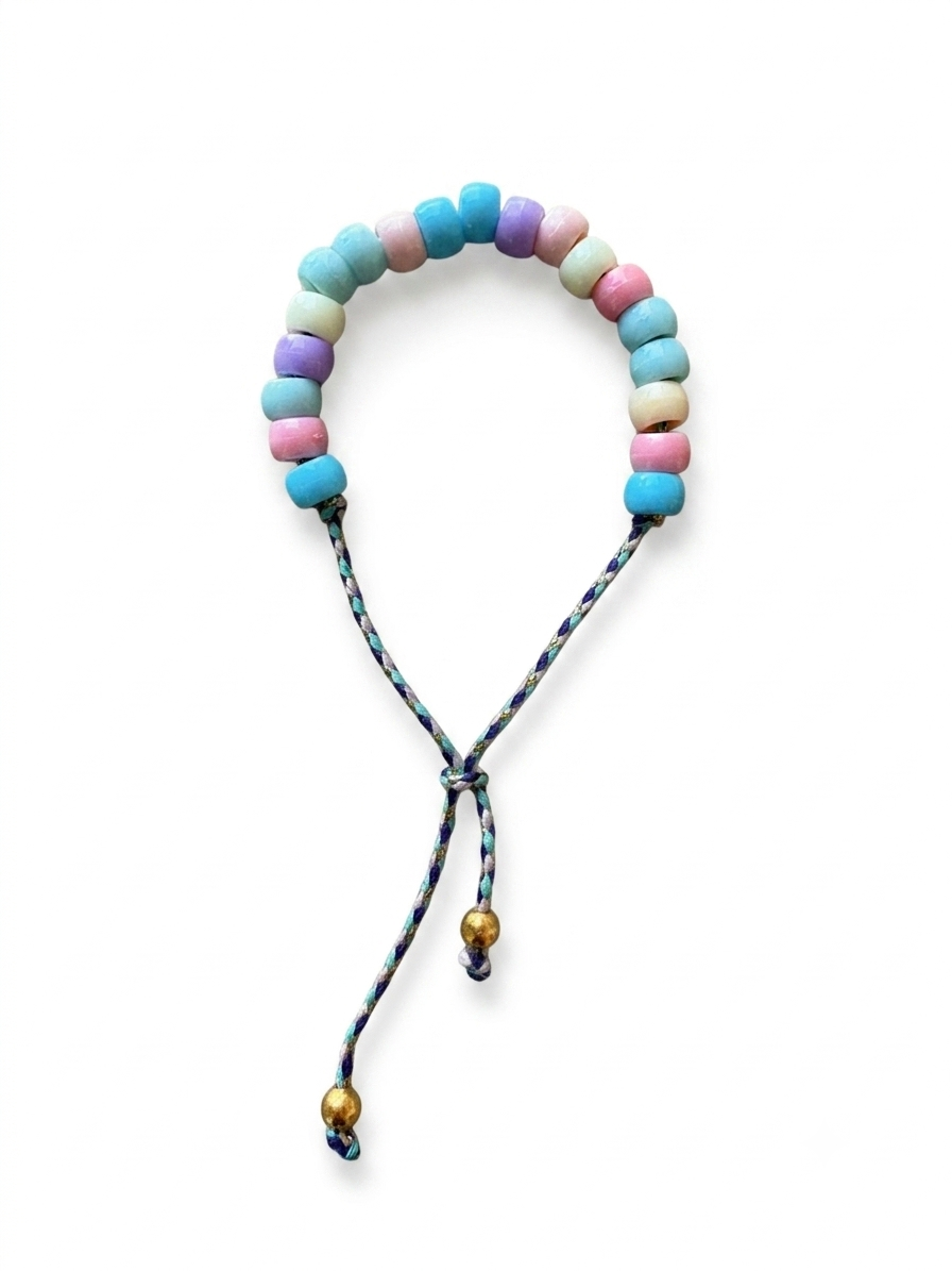 Bracciale beads maxi perline