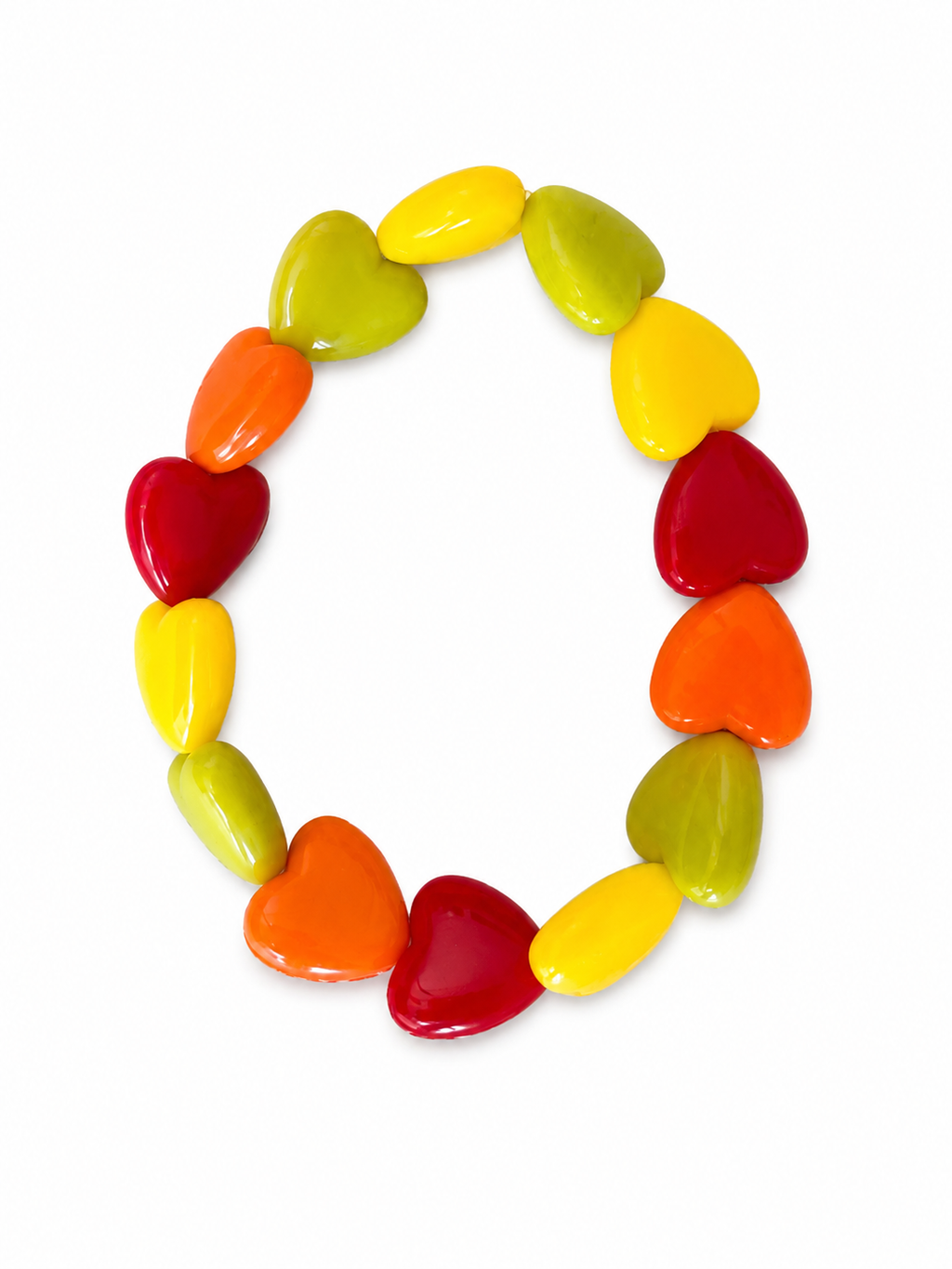 Bracciale Heart resina