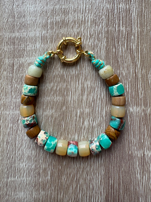 Bracciale beads colorati
