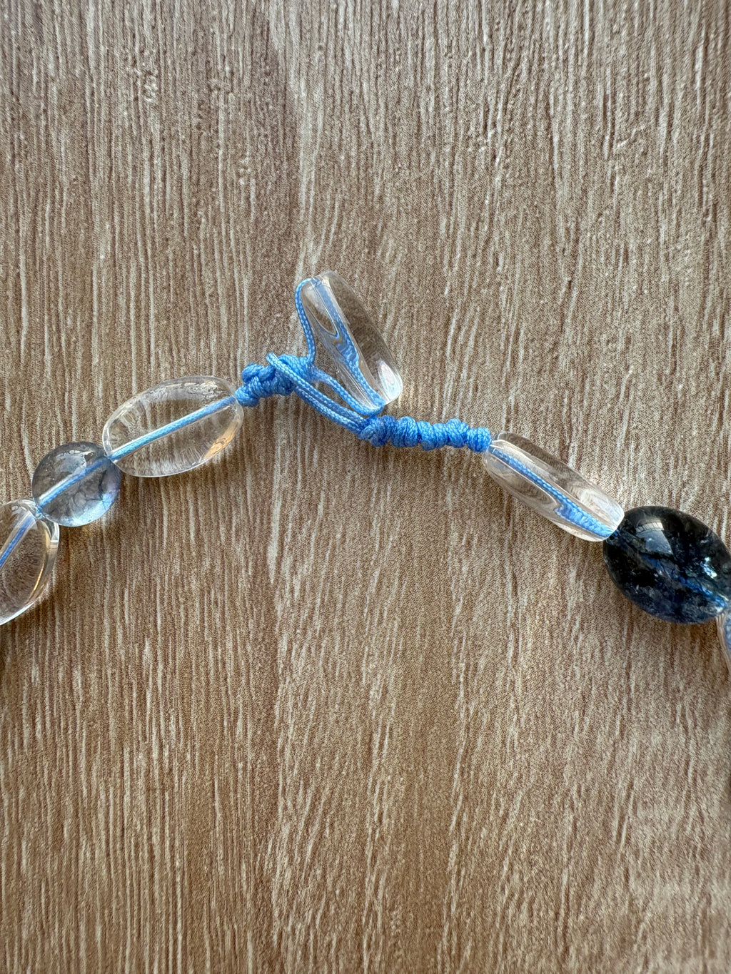 Collana quarzo rocca blu