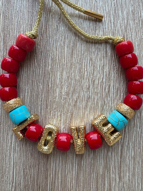 Bracciale beads collezione love