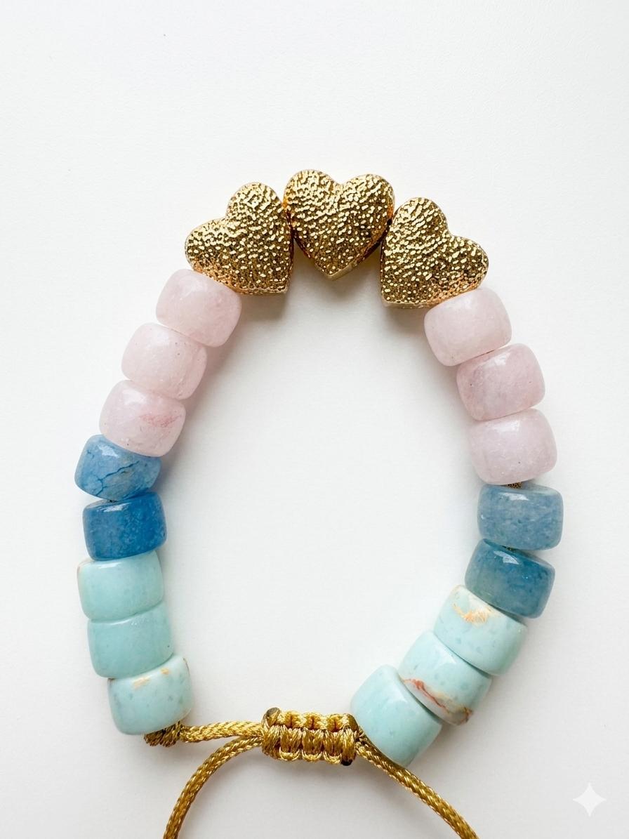 Bracciale beads colorati