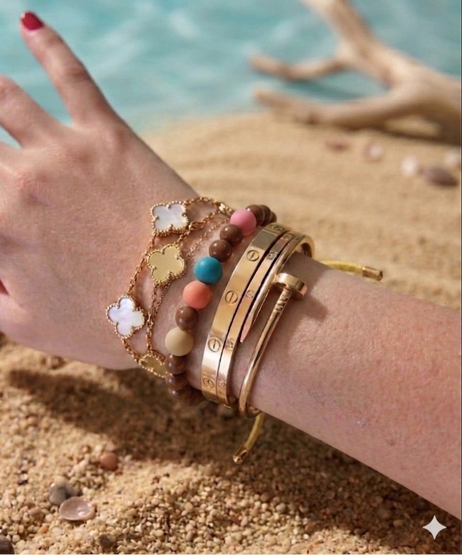 Bracciale sfere in resina