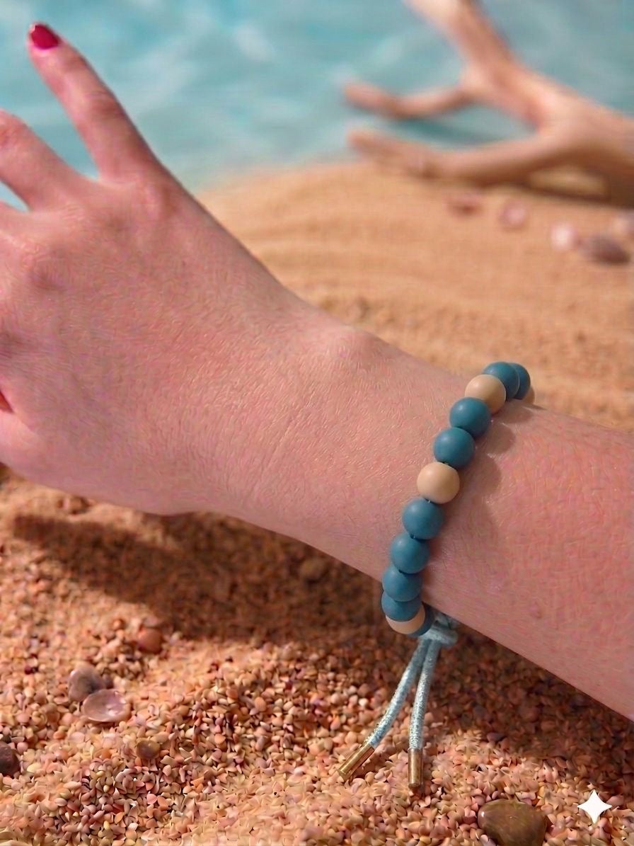 Bracciale sfere resina