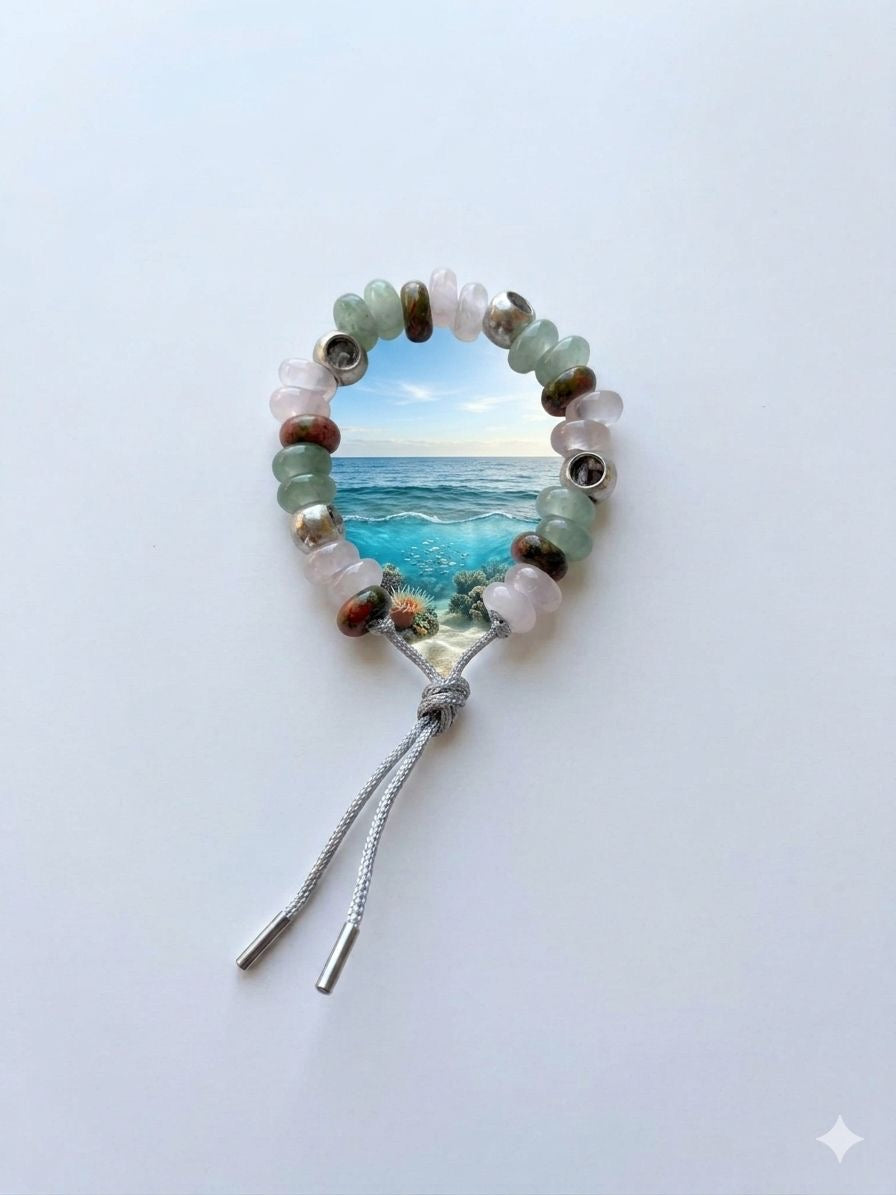 Bracciale beads colorati