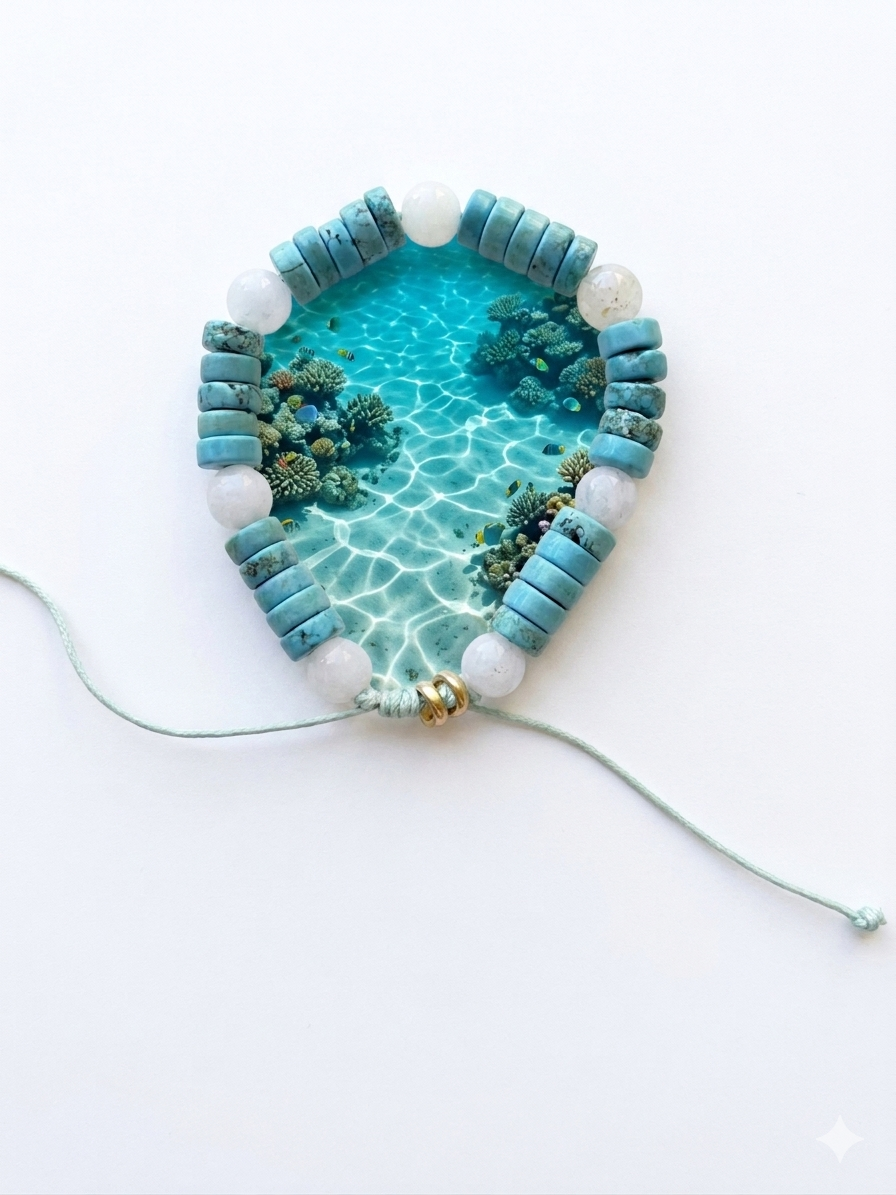 Bracciale beads colorati