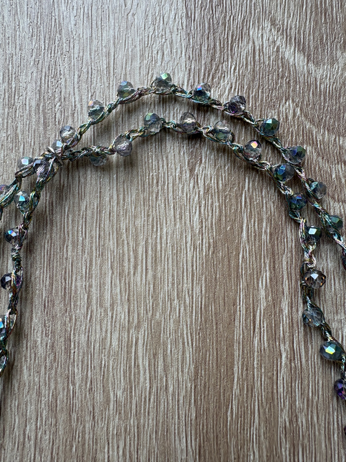 Collana double crystal