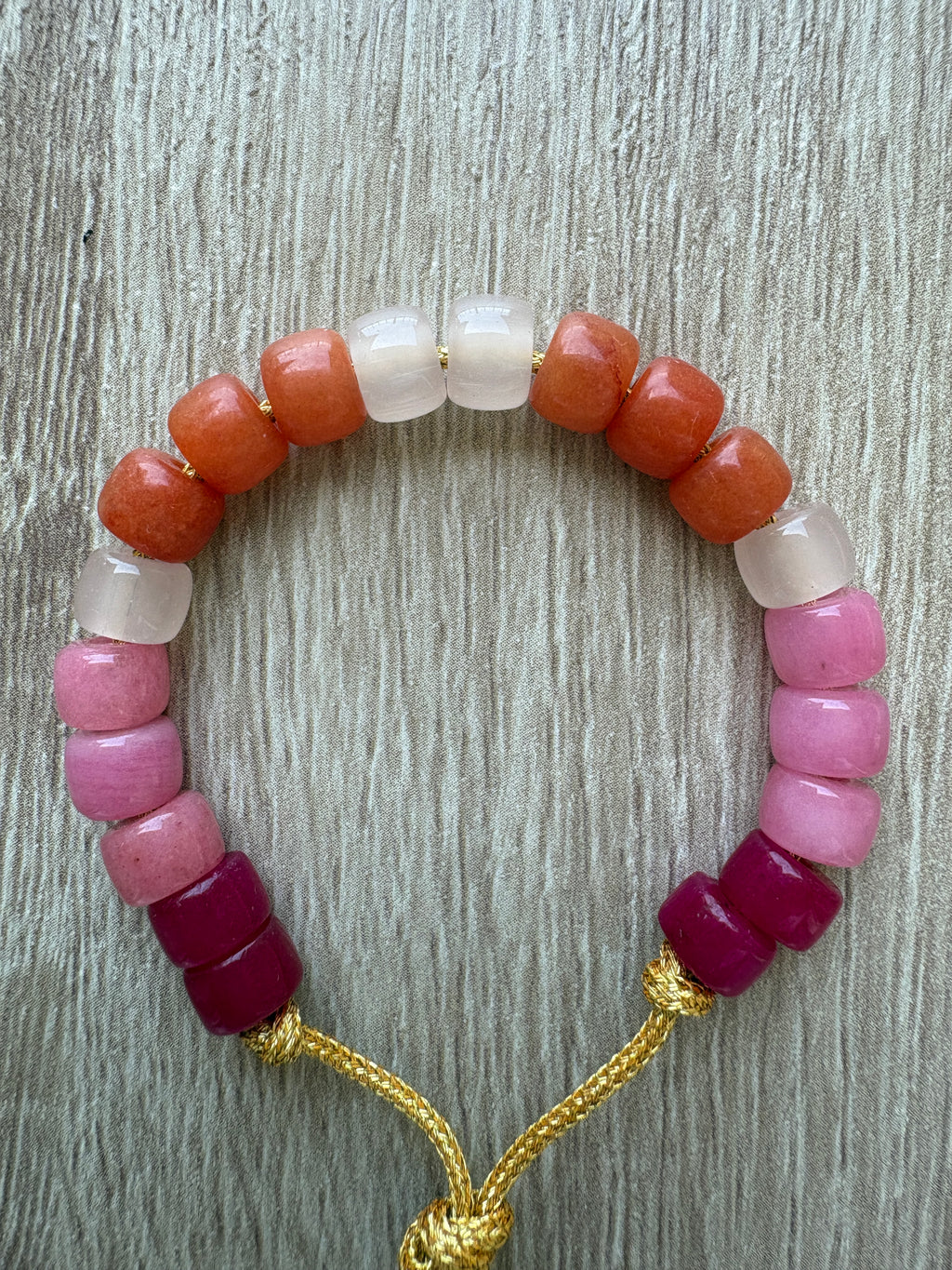 Bracciale beads colorati