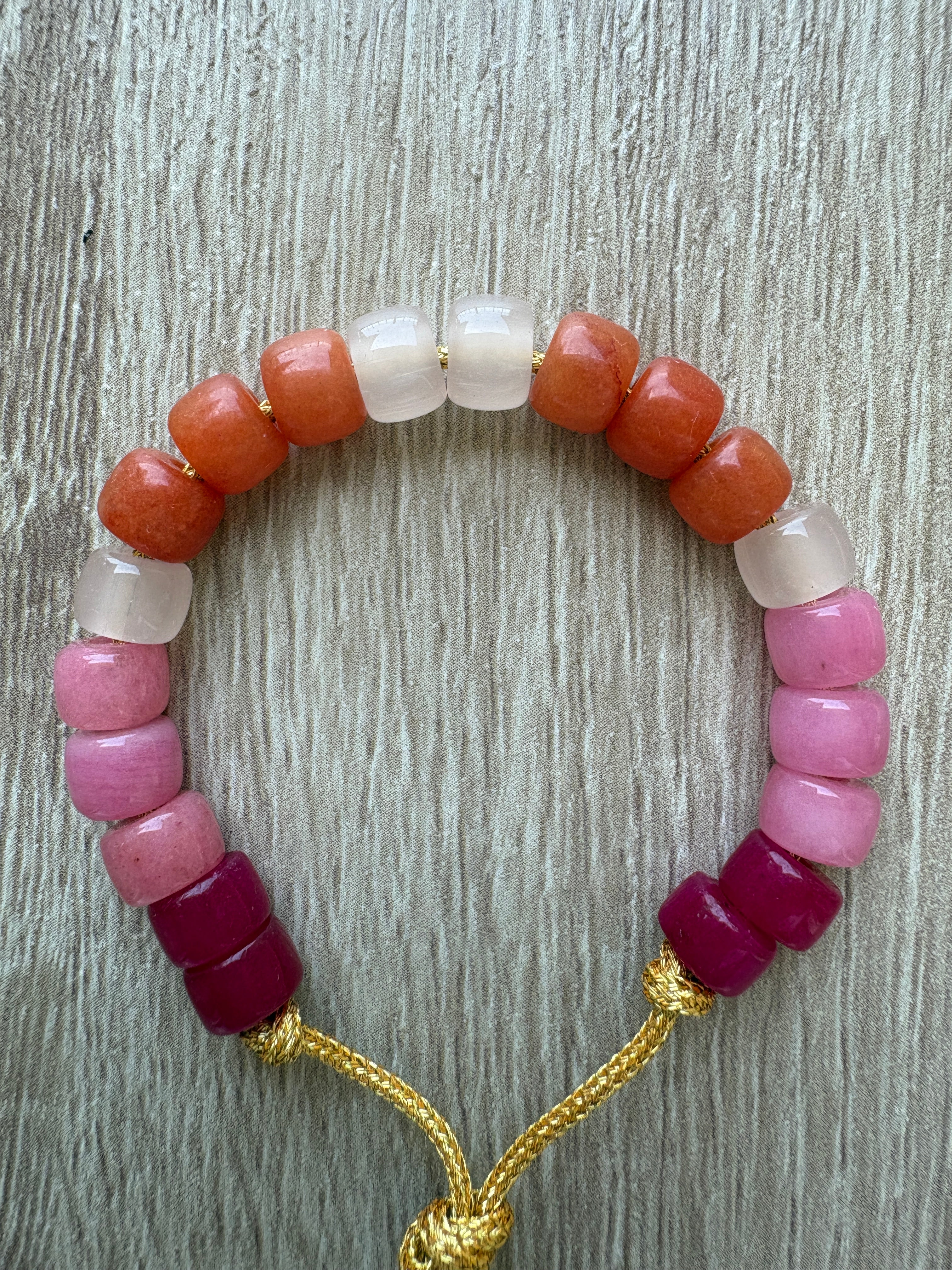 Bracciale beads colorati