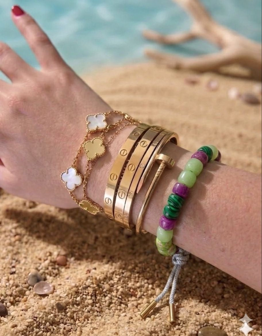 Bracciale beads colorati