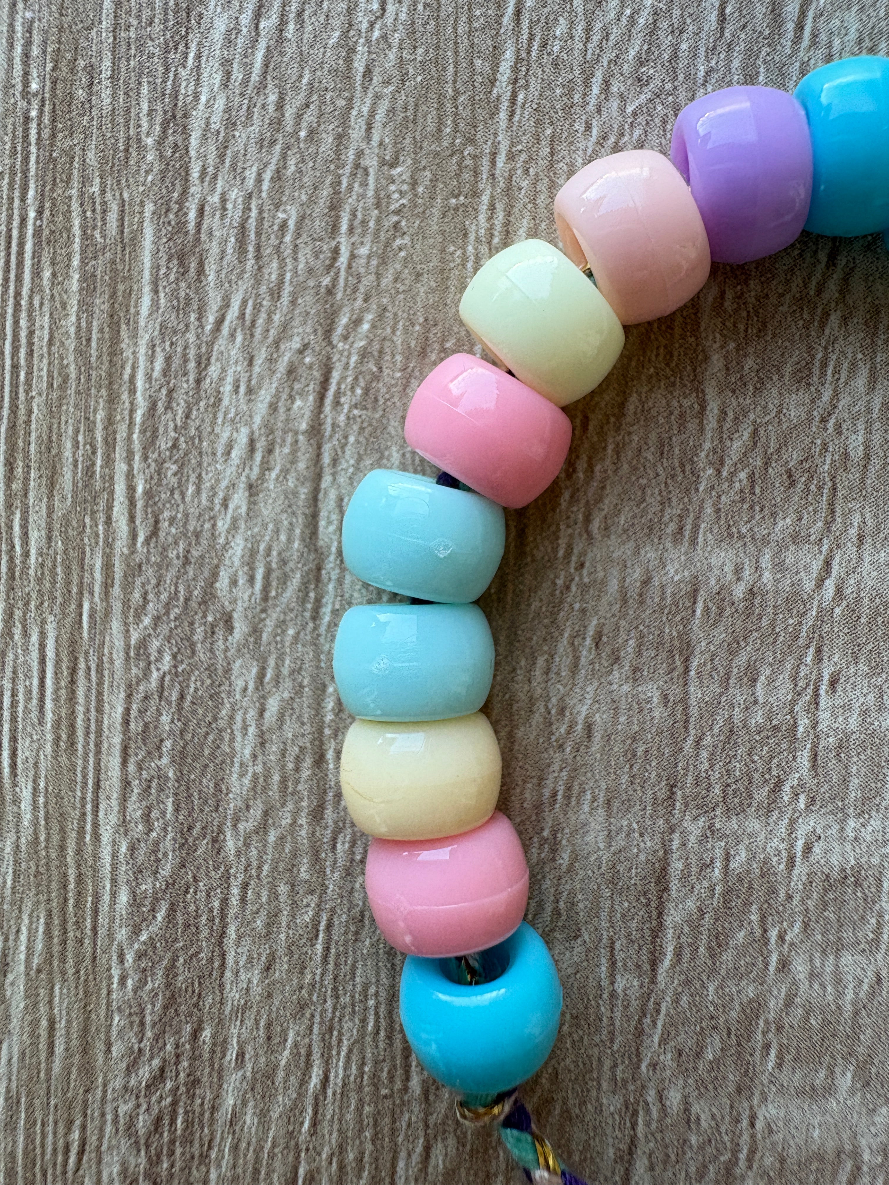 Bracciale beads maxi perline