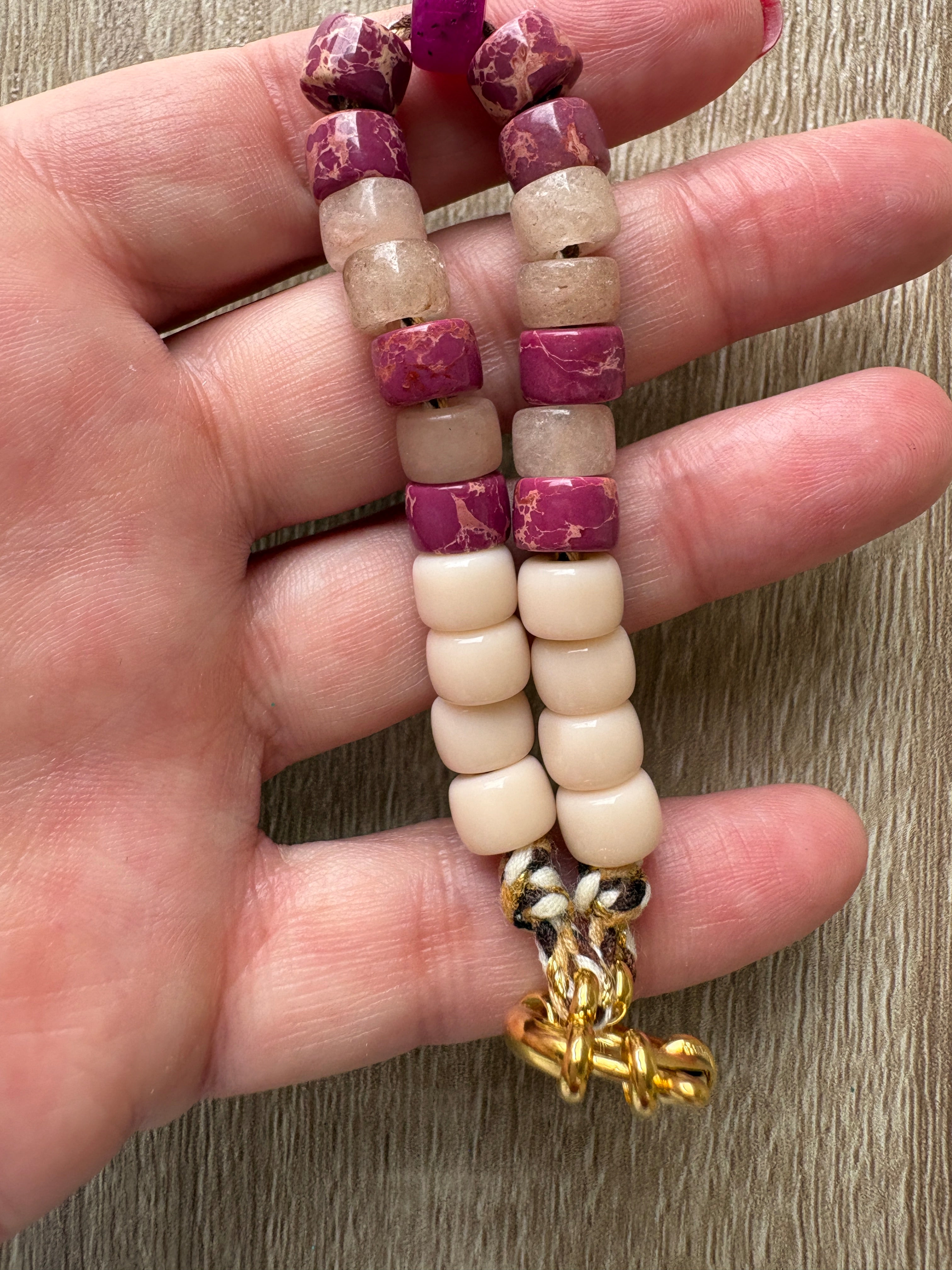 Bracciale beads colorati