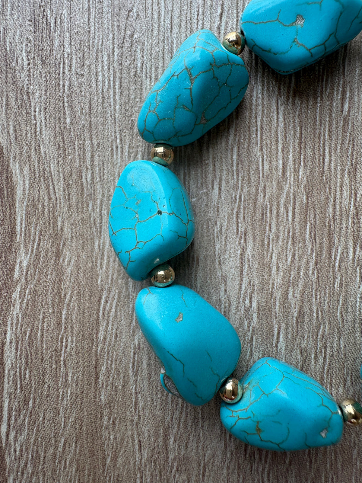 Bracciale maxi turchese