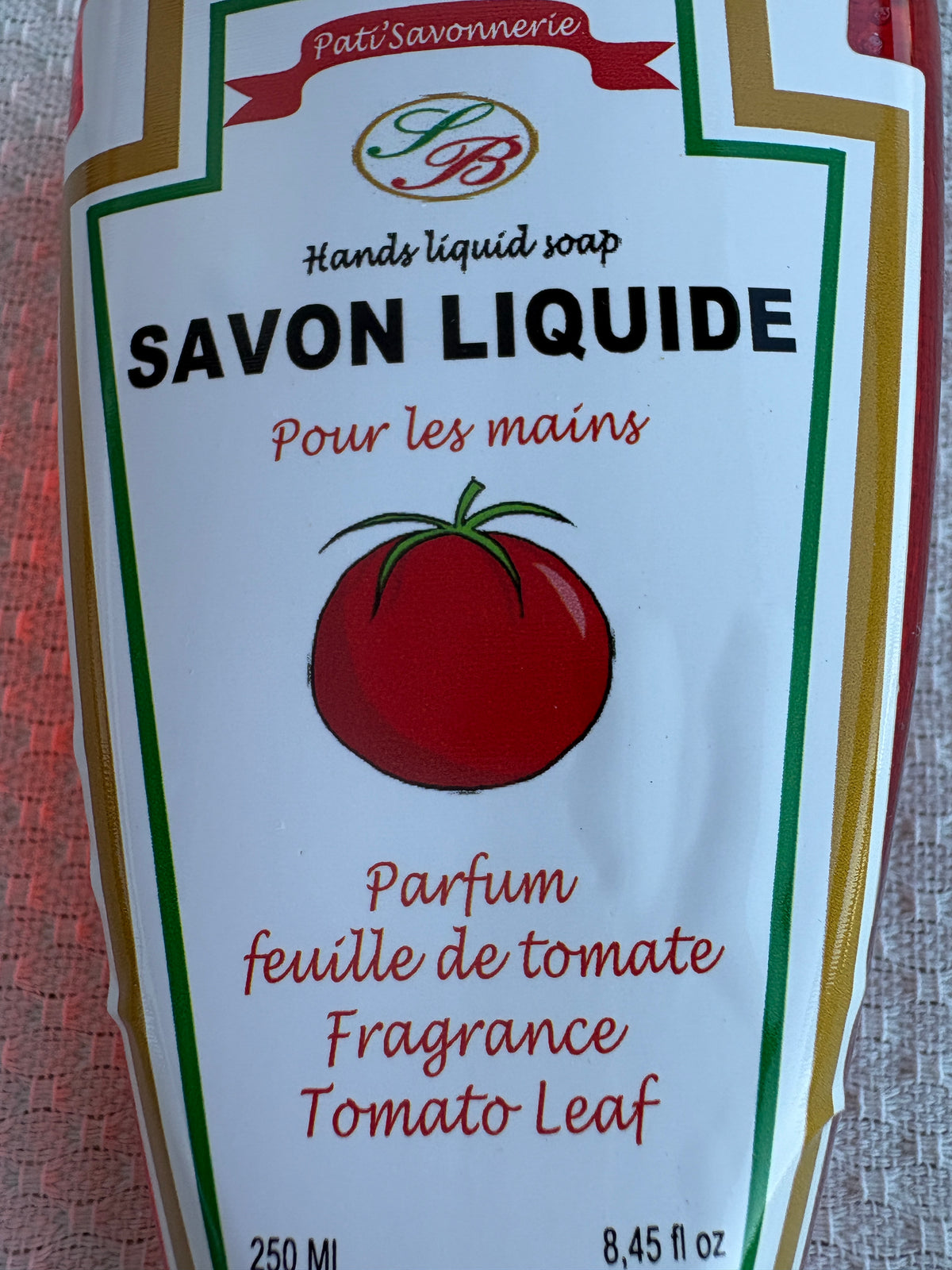 Sapone liquidò per le mani