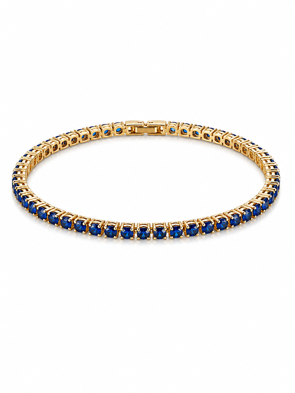 Bracciale tennis blu