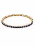 Bracciale tennis blu
