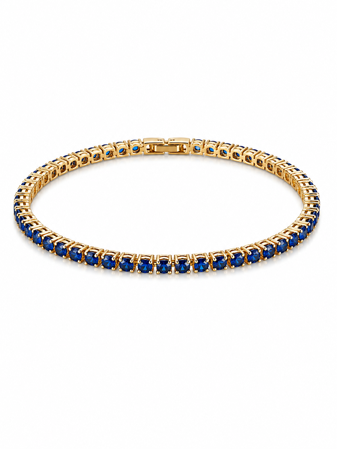 Bracciale tennis blu