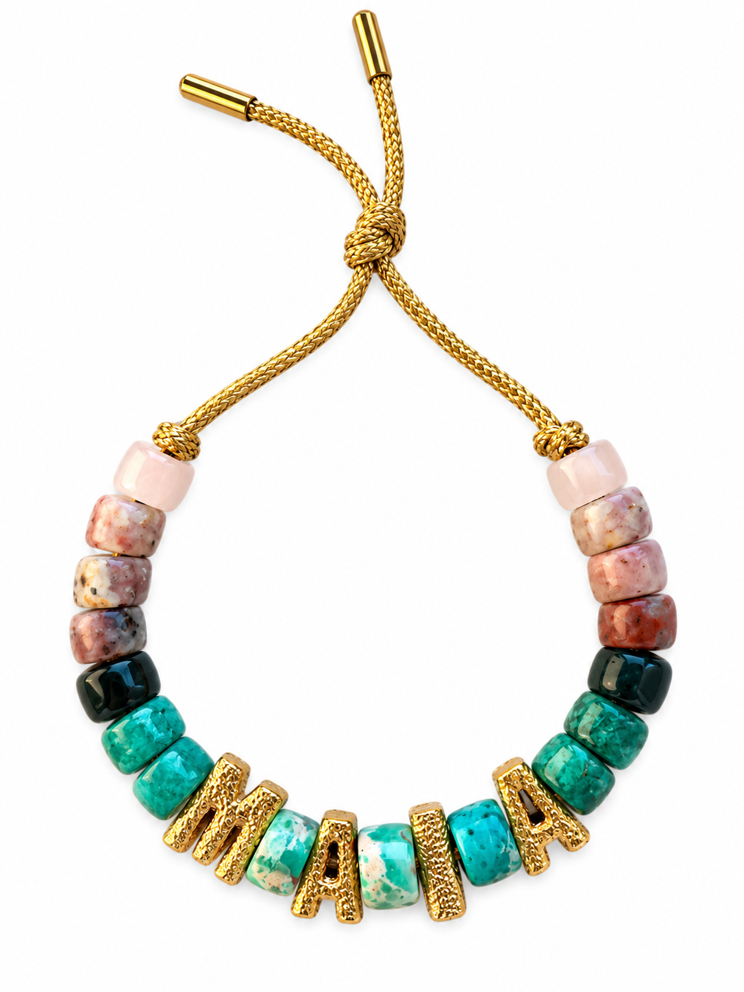 Bracciale beads con nome