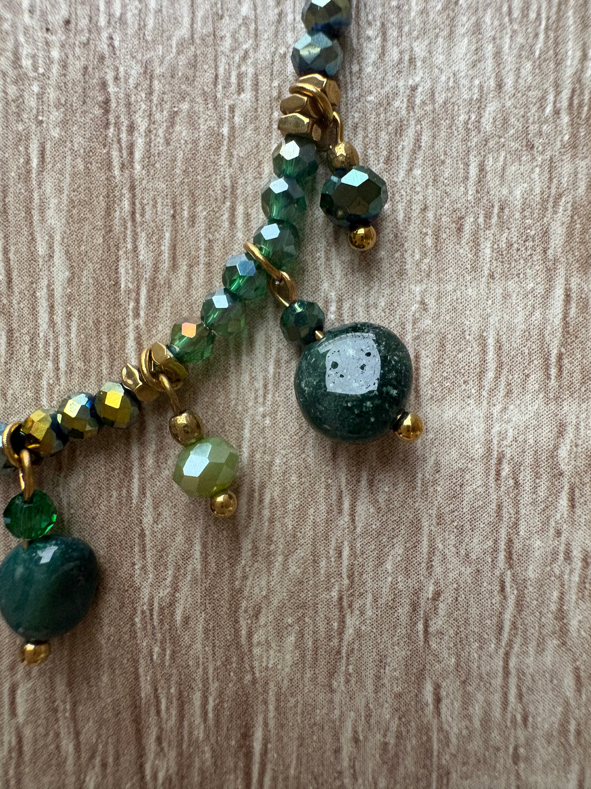 Bracciale cristalli e pietre dure