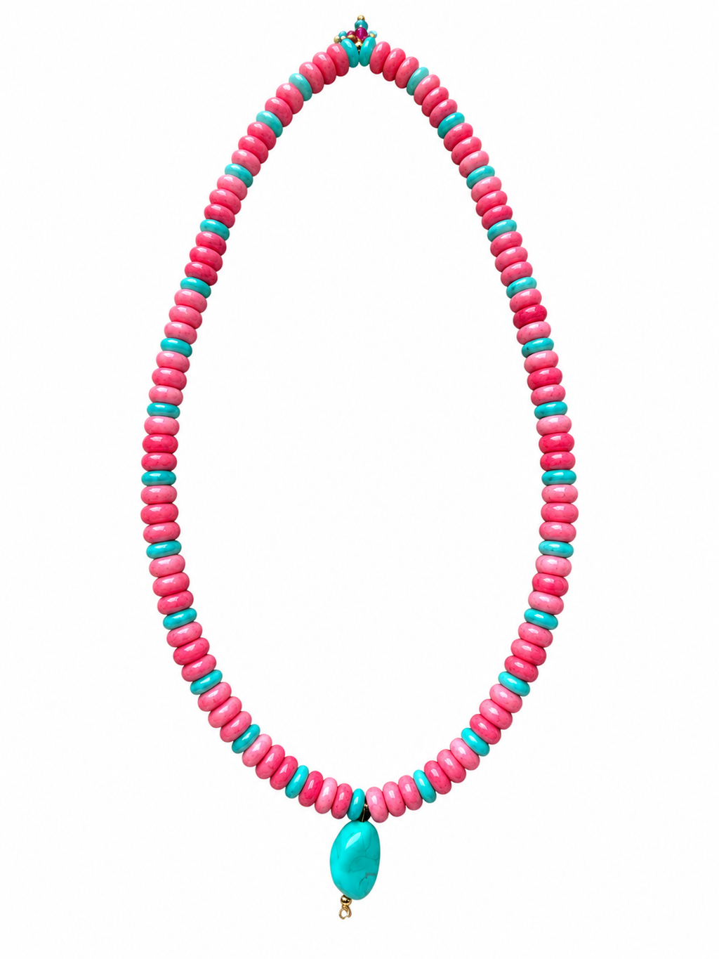 Collana beads rondelle