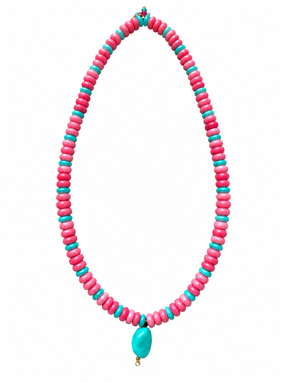 Collana beads rondelle