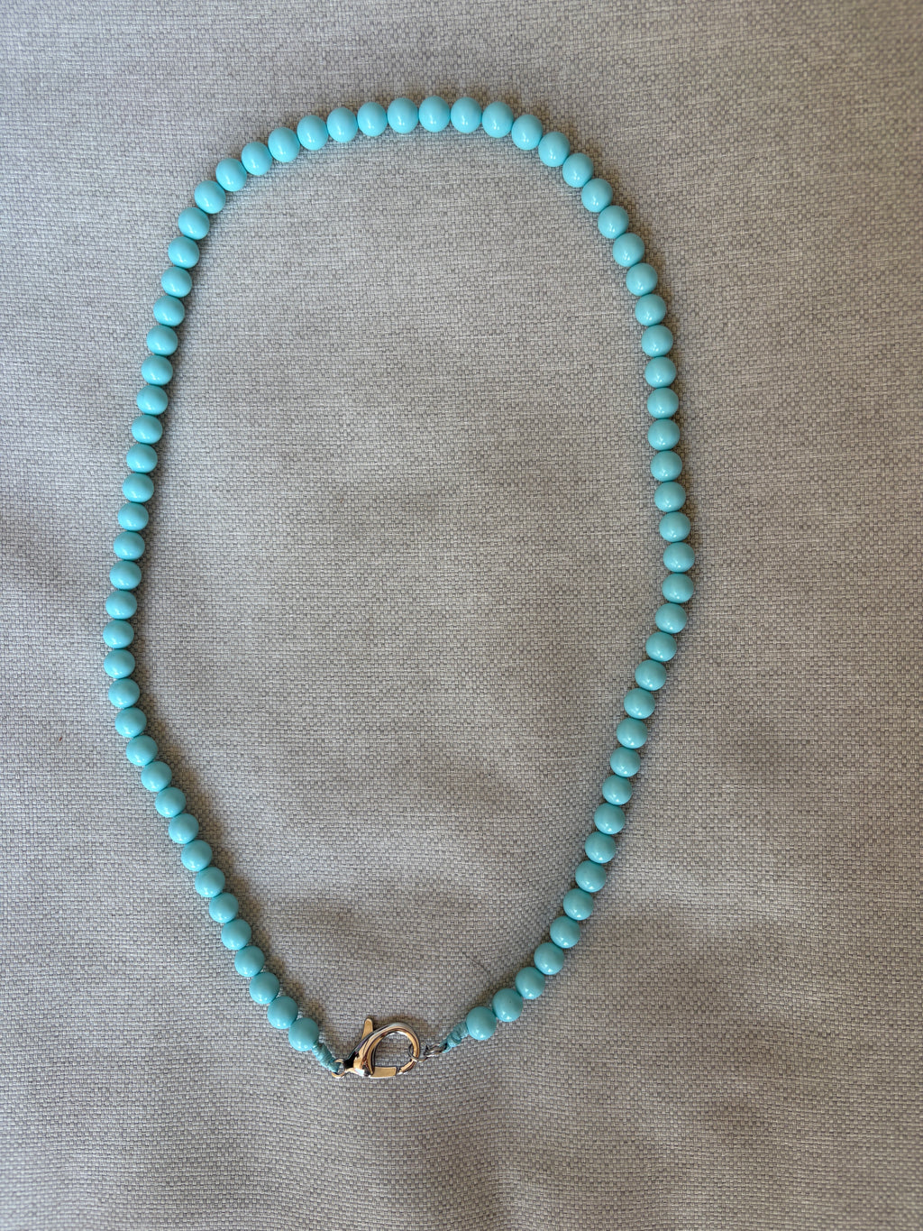 Collana in pasta di turchese