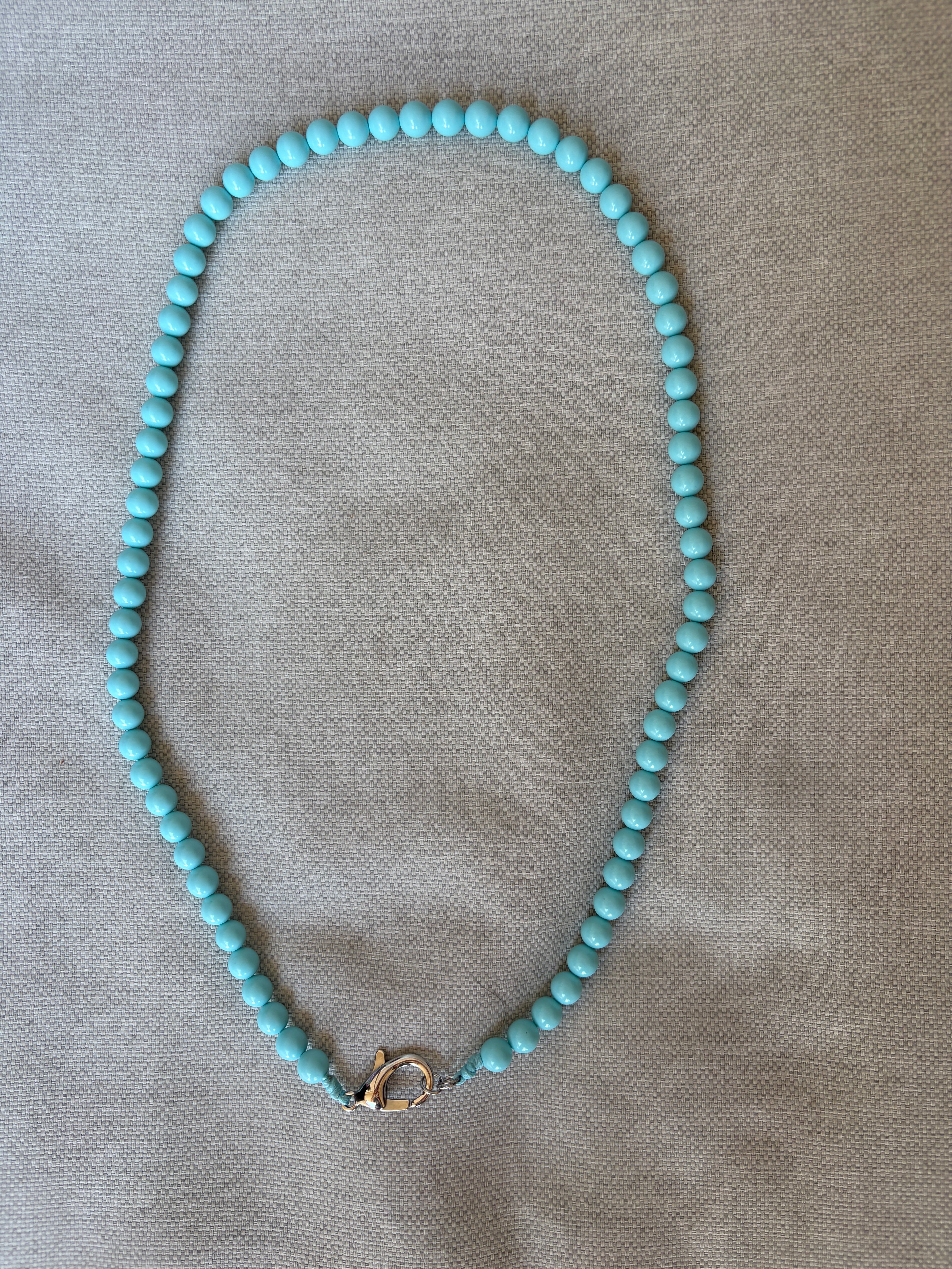 Collana in pasta di turchese